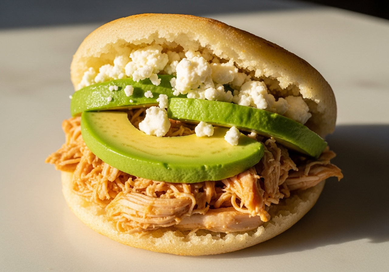 Arepa with Chicken