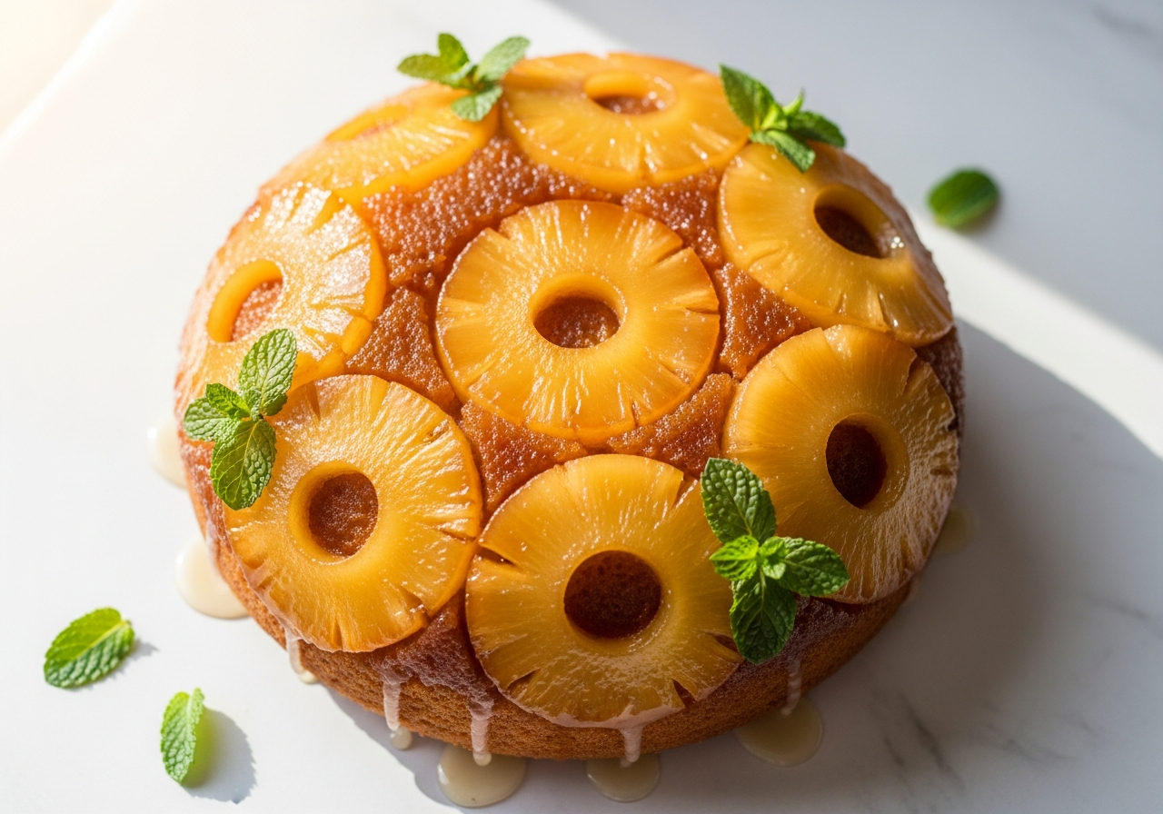Torta de piña — Pequeña para 10/12 porciones