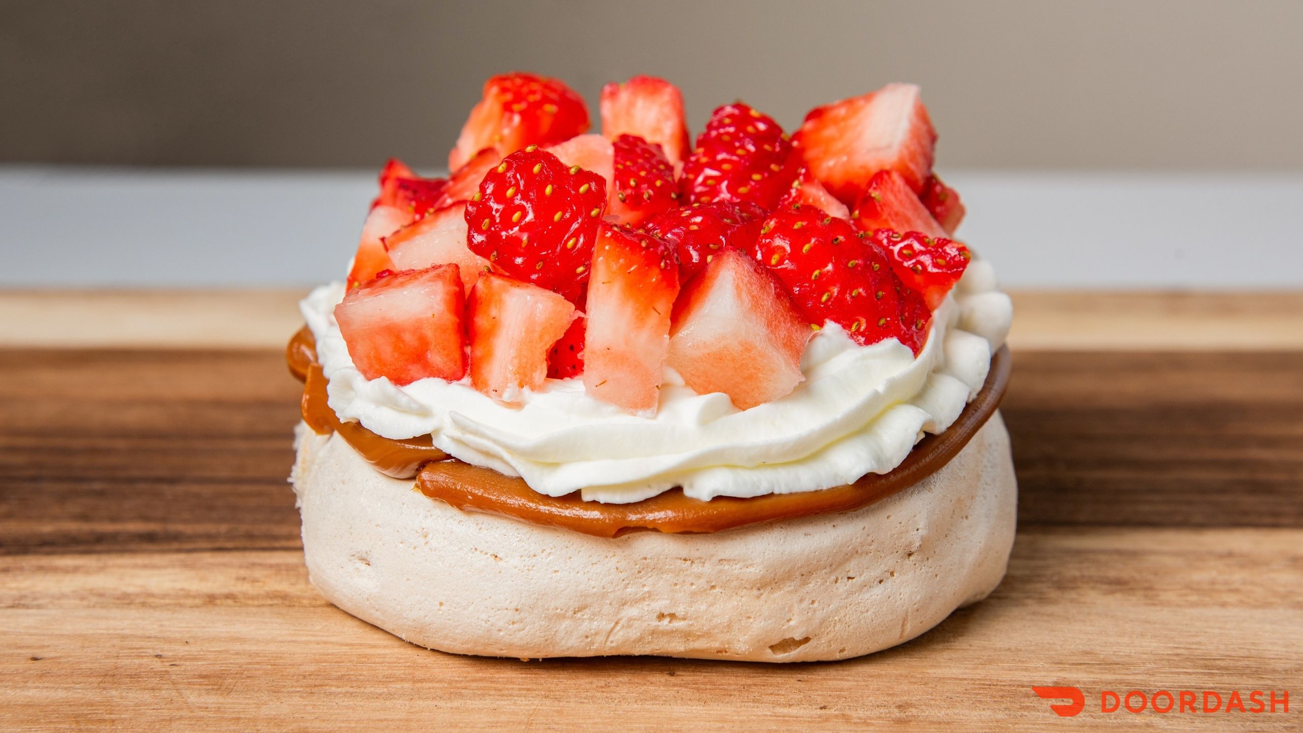 Pavlova mediana — Nutella